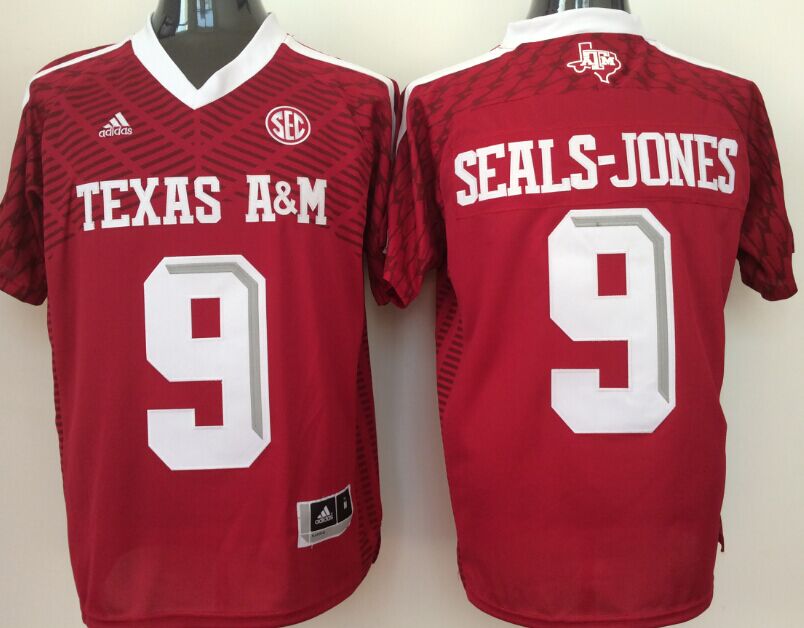 Men's Texas A&M Aggies Ricky Seals-Jones #9 Maroon Jersey
